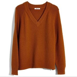 Madewell Arden V-Neck Pullover Sweater